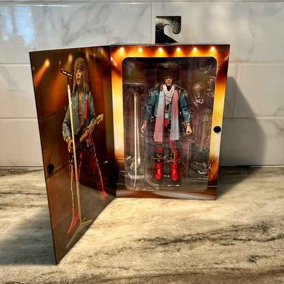 JON BON JOVI Slippery When Wet NECA 7" Scale ACTION FIGURE BRAND NEW Collectible - Picture 1 of 16